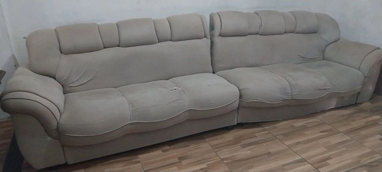 vendo sofá 6 luga mt grande  - Foto 2