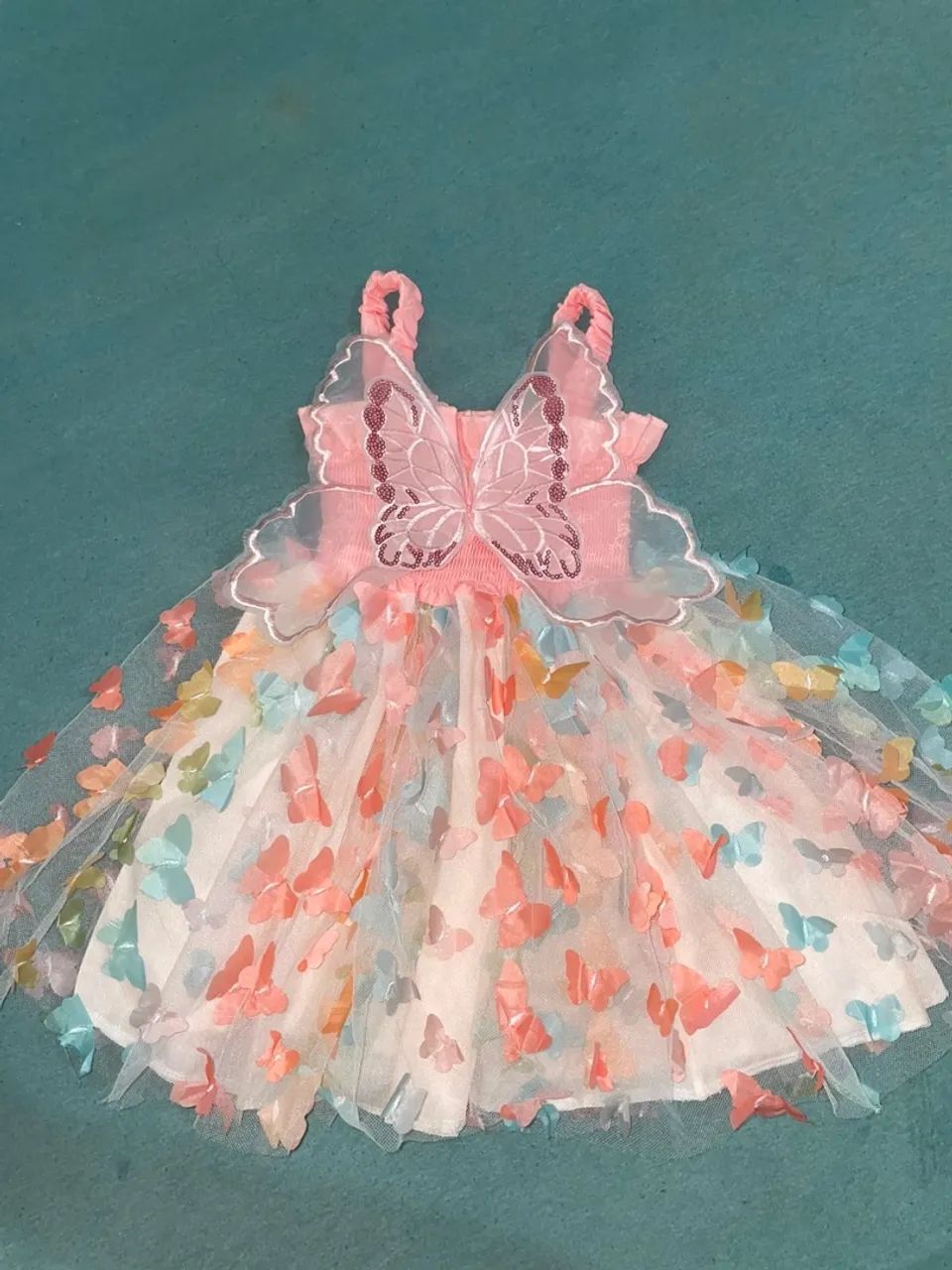 Vestido tuli de borboleta  - Foto 2