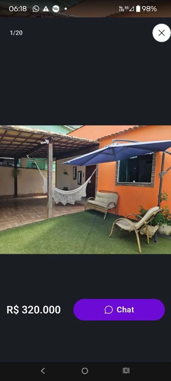 Casa linda linear .