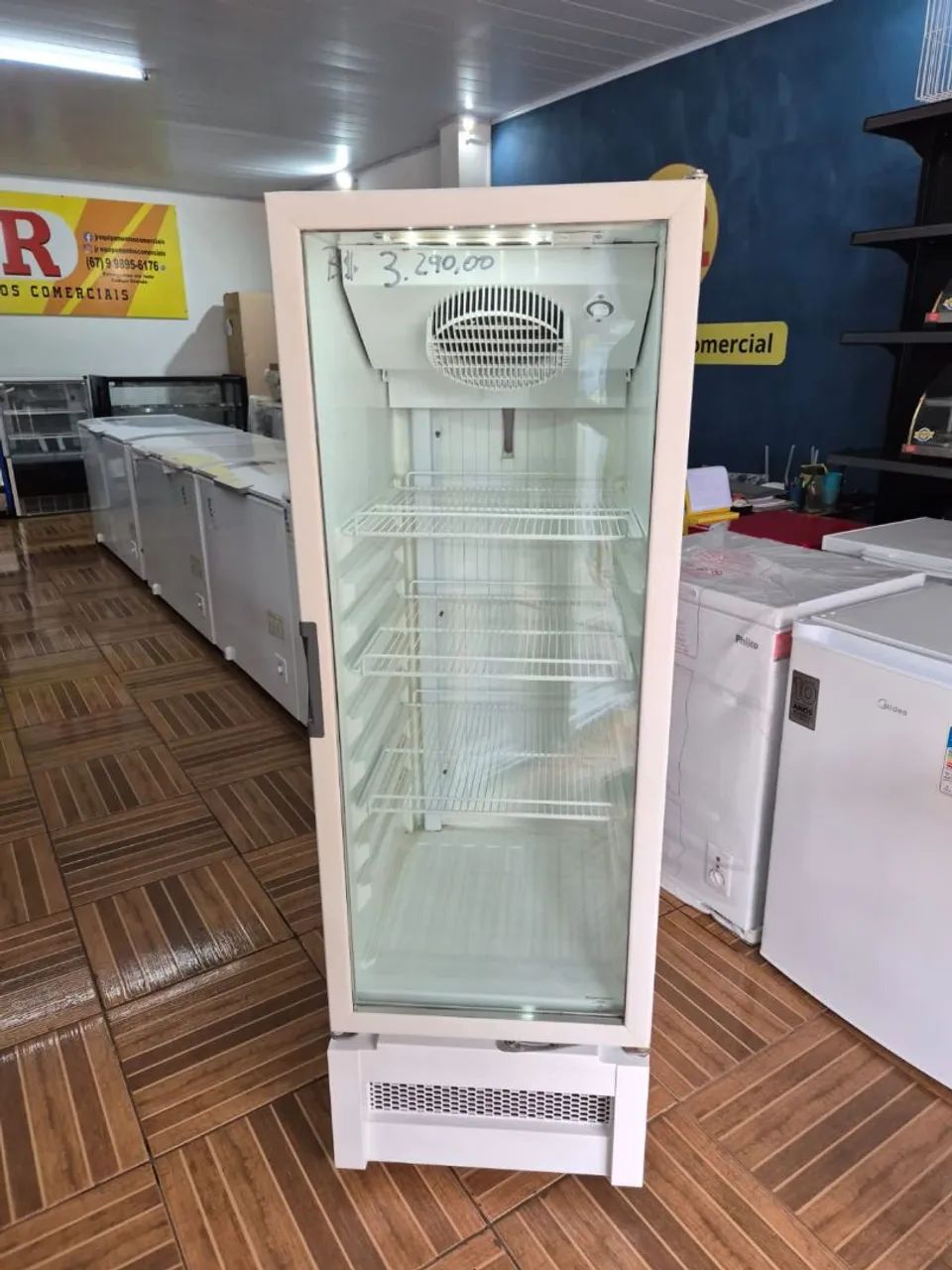 Expositor Metalfrio 250 litros 