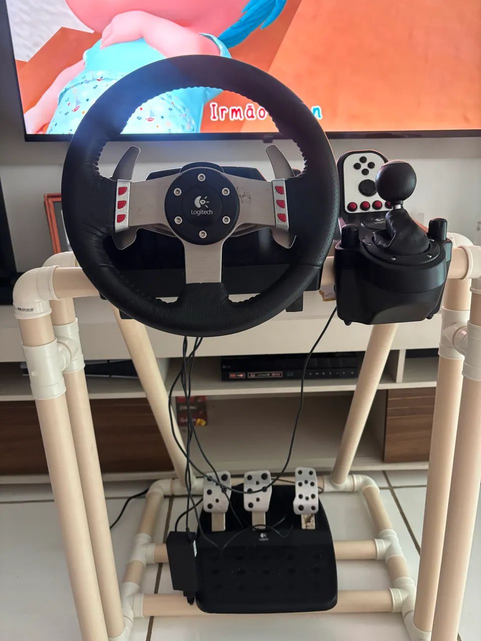 Volante G27 logitec - Foto 5