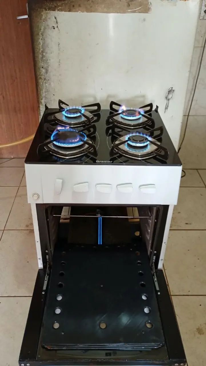 Fogão 4 bocas Braslar...Automático!!! - Foto 4