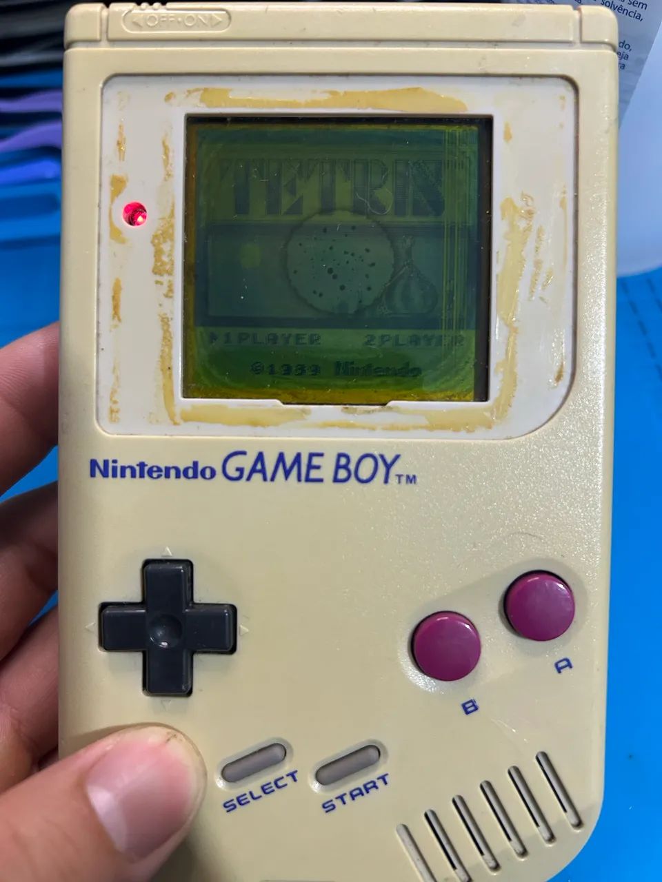 Game boy Dmg - parte frontal, tela e som - Foto 2