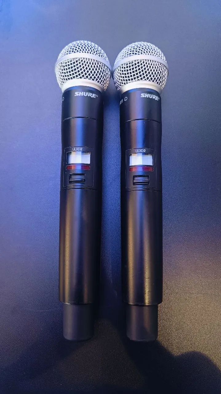 2 microfones profissional bastão ulxd2 J50