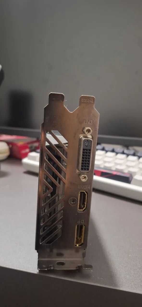 GTX 1050 Ti 4GB Gigabyte Dual Fan ? funcionando perfeitamente - Foto 2