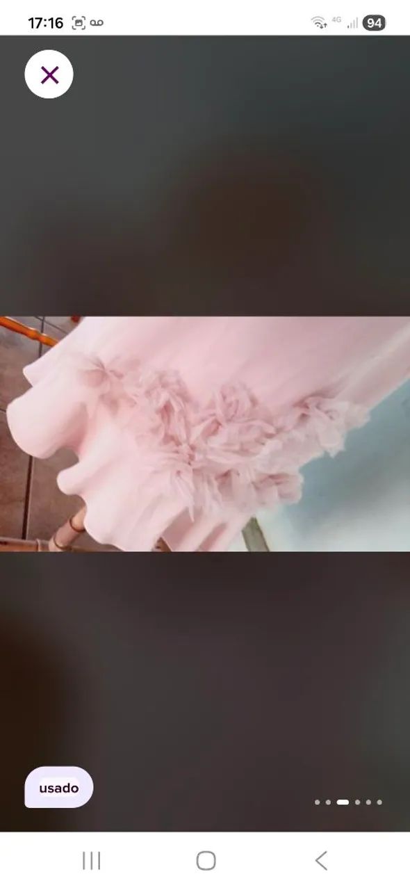 Vestido rosa festas e apresentações  - Foto 3