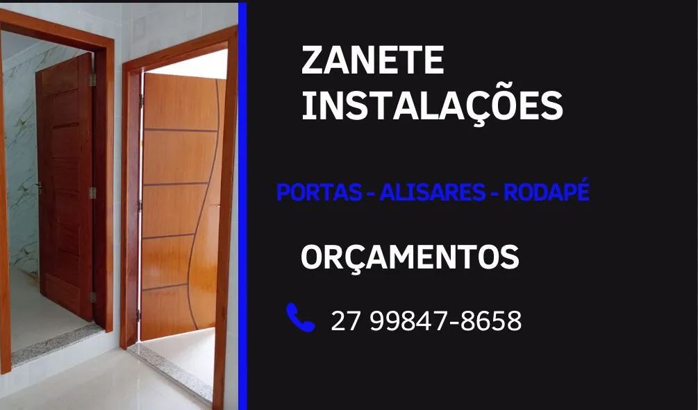 Verniz profissional, instalação de portas 