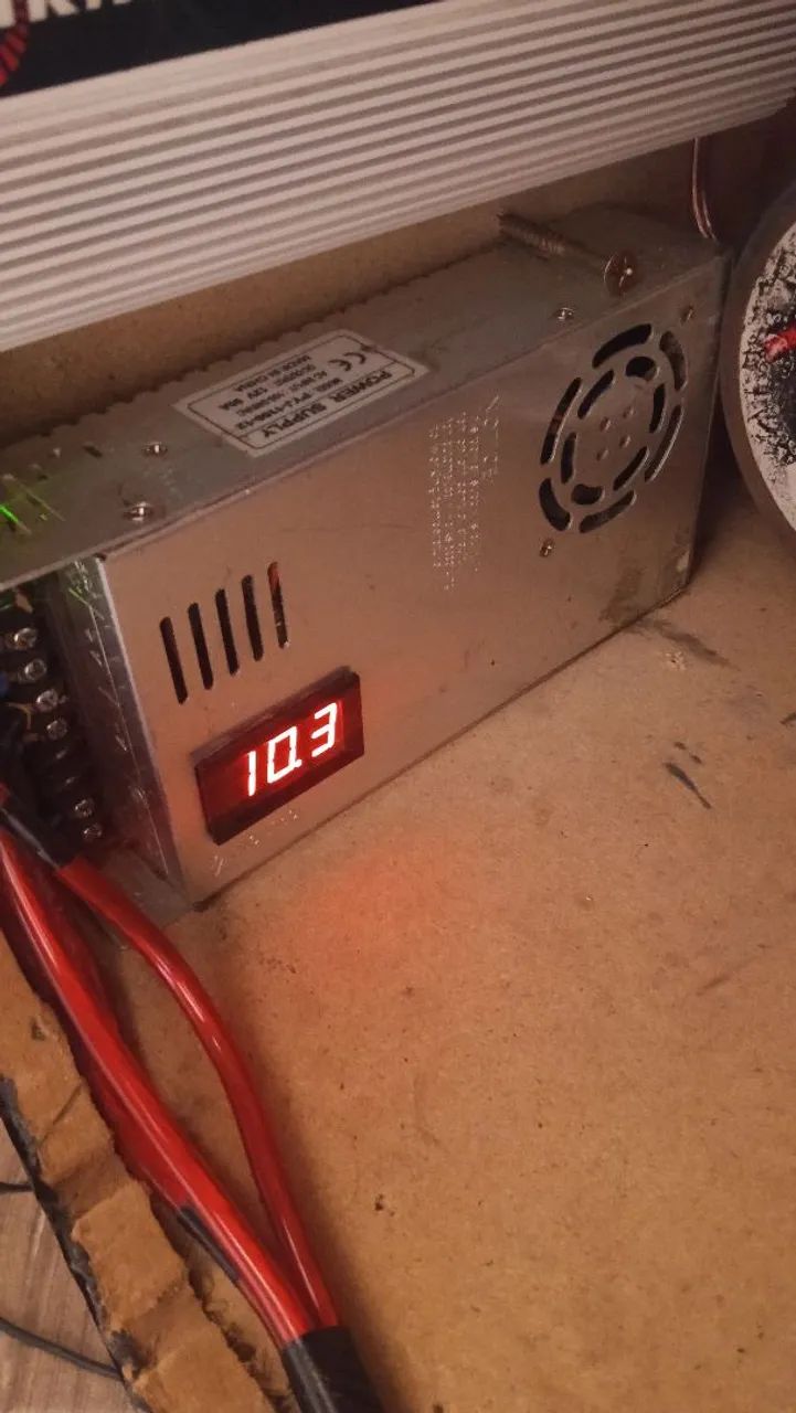 Fonte chaveada 90a 12v funcionando perfeitamente 
