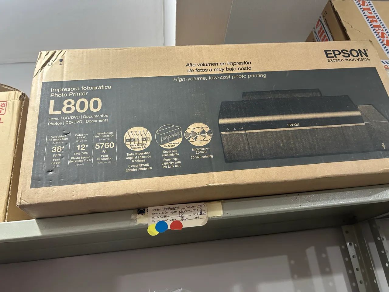 Impressora jato tinta epson L800 - Foto 2