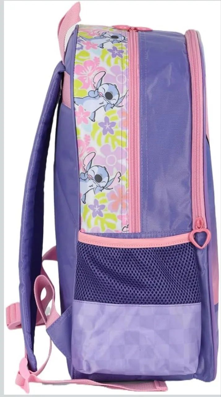 Mochila do Stitch com lancheira  - Foto 2