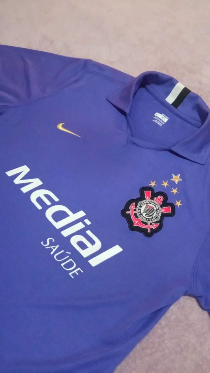 Camisa 3 (Terceiro Uniforme) do Corinthians do ano de 2008 - Foto 4