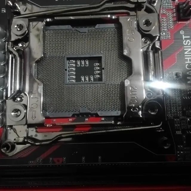 Placa-mãe X99 Machinist E5-RS59 com Defeito - Foto 2