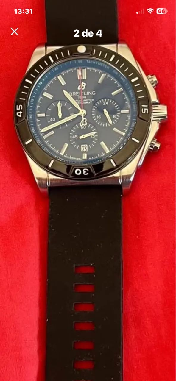 BREITLING CRONOMAT estudo troca  - Foto 3