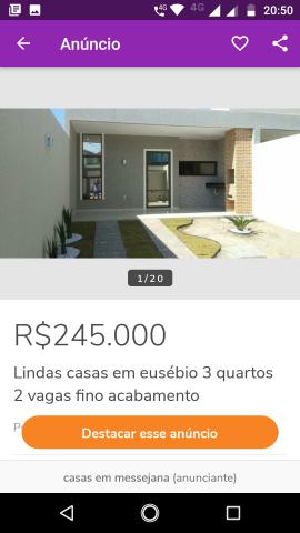 Casas no Eusébio, próximo das tapioqueiras - Foto 2