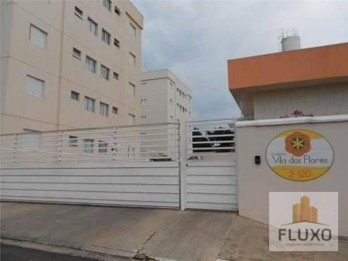 Apartamento com 2 dormitórios para alugar, 45 m² - jardim godoy - bauru/sp