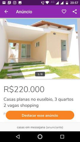 Casas no Eusébio, próximo das tapioqueiras - Foto 11