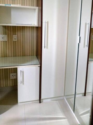 Apartamento no Parque Pantanal 1 na Torre das Águas com 3 dormitórios à venda, 98 m² por R
