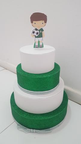 Bolo fake Palmeiras ou coxa