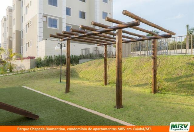 RARO! Apartamento 2 Quartos com Jardim Privativo. Parque Chapada Diamantina MRV - Foto 7
