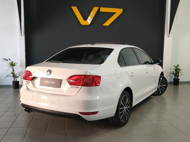Vw Jetta TSI 2013 211cv Branco+Caramelo+Teto!! Entrada em 12 x no cartão de crédito!! - Foto 10