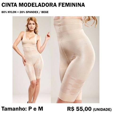 Cinta Modeladora Feminina Bege