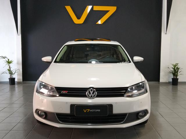 Vw Jetta TSI 2013 211cv Branco+Caramelo+Teto!! Entrada em 12 x no cartão de crédito!! - Foto 13