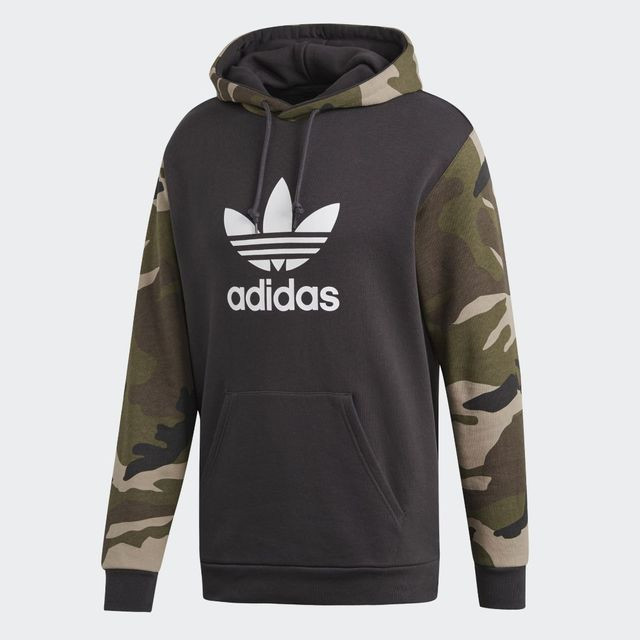 adidas camo moletom com capuz grey