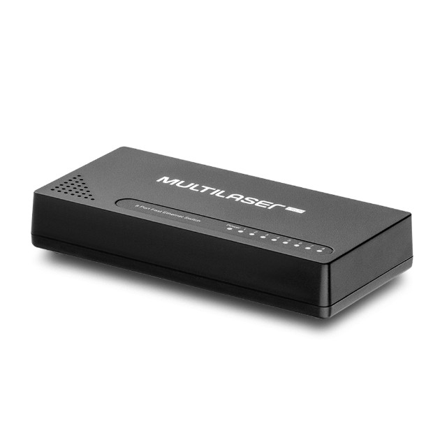 Switch HUB Poe 8 Portas Vlan Fixa 24 V 10/100 Re115 Computadores e