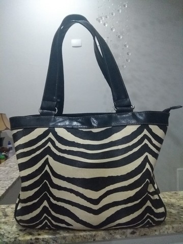Bolsa animal print zebra - Foto 3