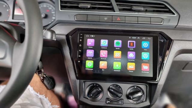 Multimídia Android Volkswagen gol g7 g9 9 polegadas 