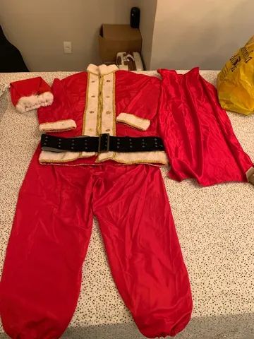 Roupa de papai noel 