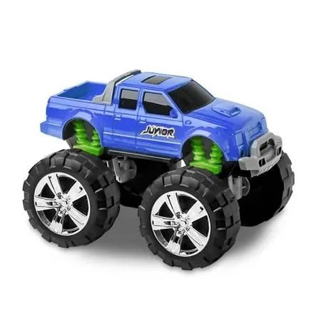 Carrinho De Controle Remoto - Monster Truck Junior - Azul