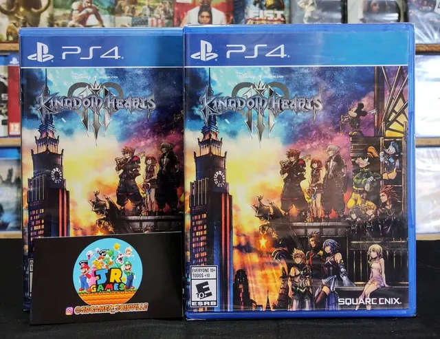 Mídia Física Jogo Kingdom Hearts III Ps4 Novo em Promoção - GAMES &  ELETRONICOS