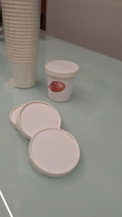 Embalagem para personalizar sopas sorvetes etc