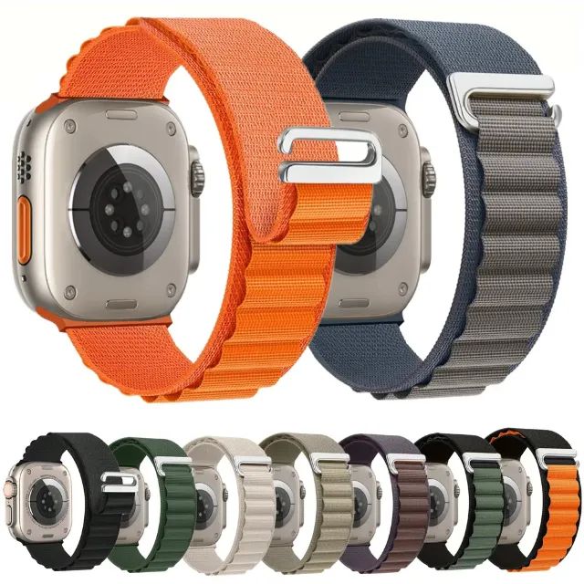 Pulseira Smartwatch de Silicone ou Nylon 38mm a 49mm
