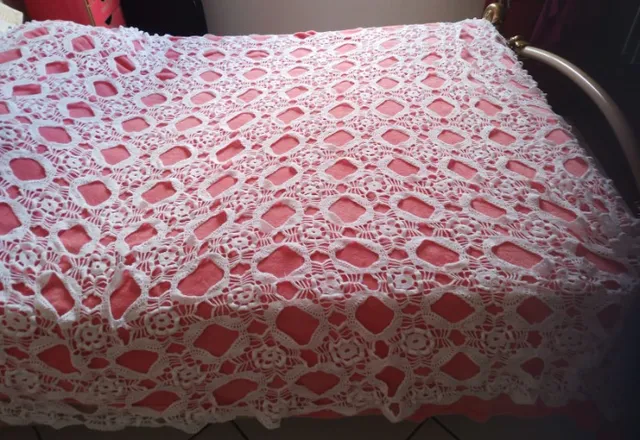 colcha de casal em croche