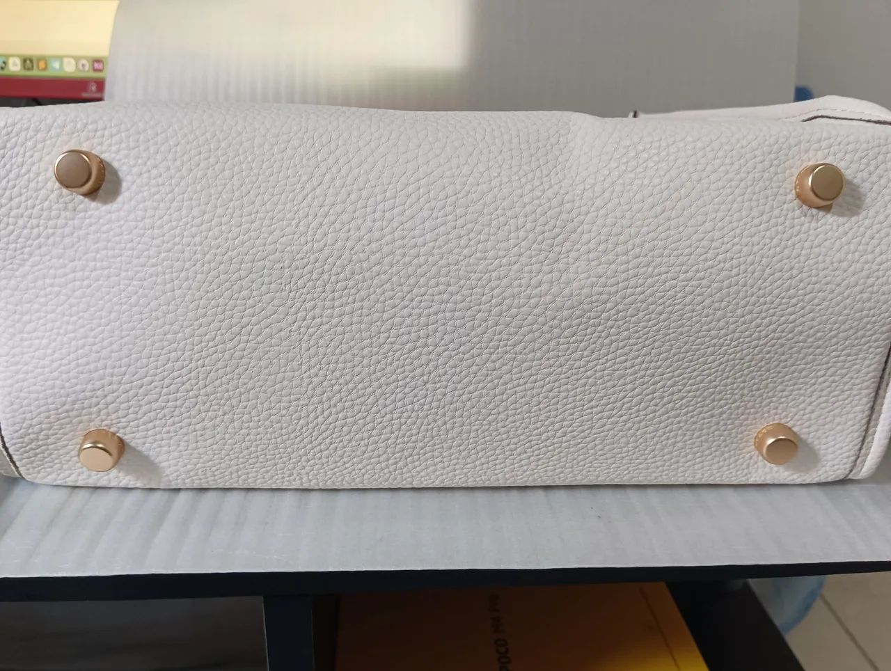 Bolsa Coach Dempsey bege 30cm Original  - Foto 3
