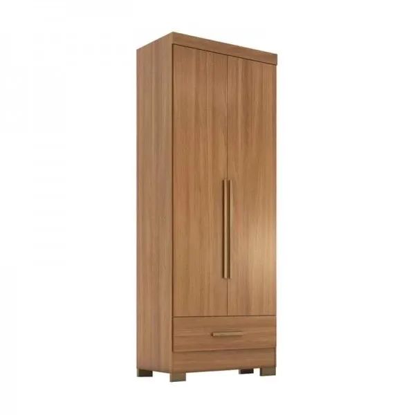 Roupeiro Solteiro Flex  2 Portas 1 Gaveta rf76