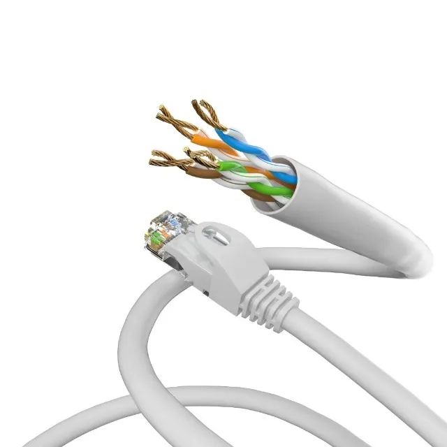Cabo de Rede CAT 3 Metros 3m UTP Ethernet - Foto 3