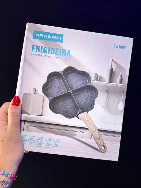 Frigideira com Modelos exclusivos 