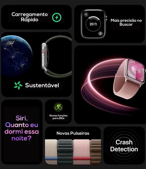 Apple Watch Séries 9 (45MM) - Foto 3