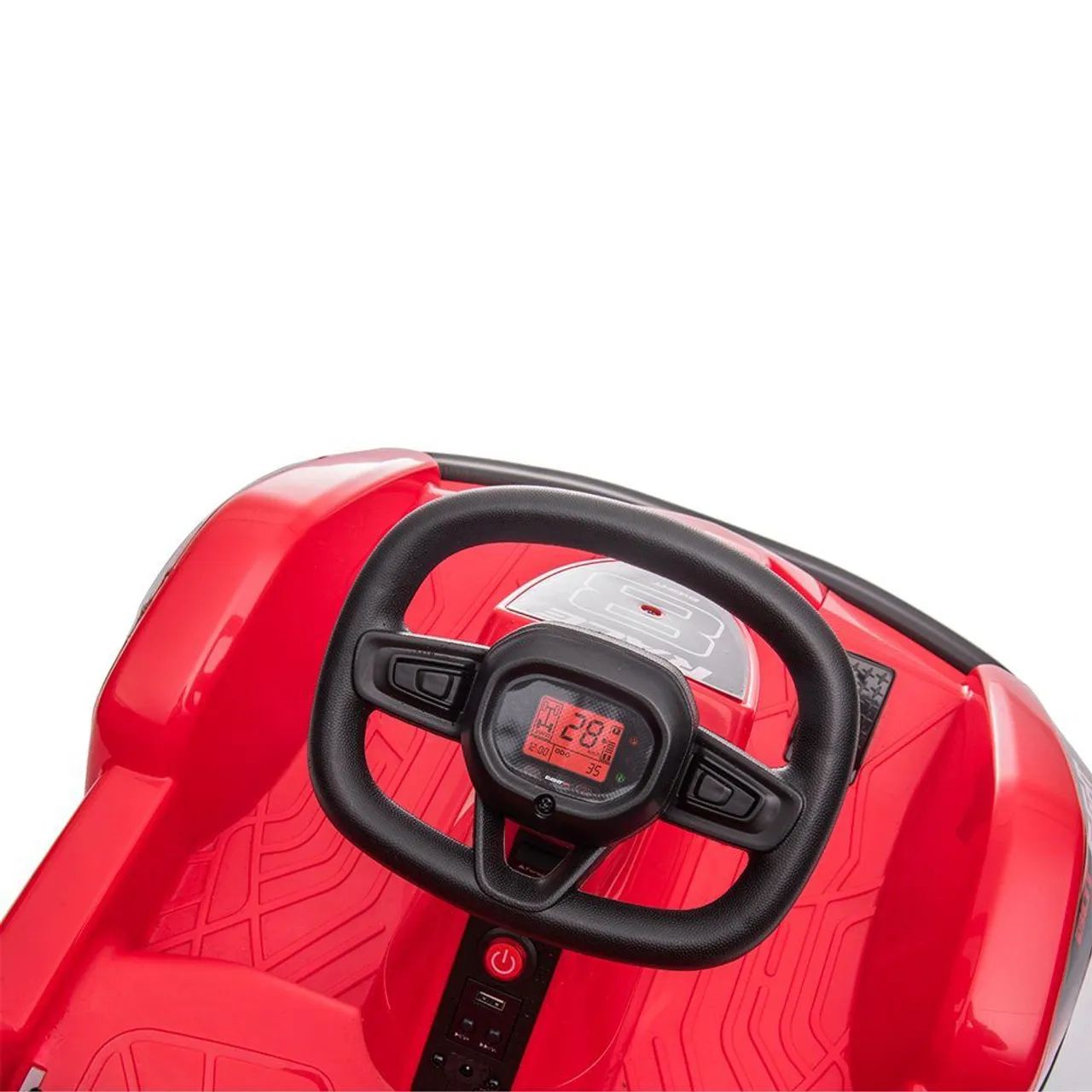 Carrinho De Kart Infantil Elétrico Corrida 6V Bel - - Foto 5