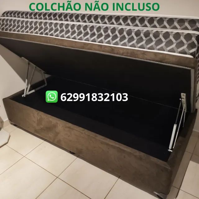 Cama Box Baú Solteirão direto da fabrica - Foto 3