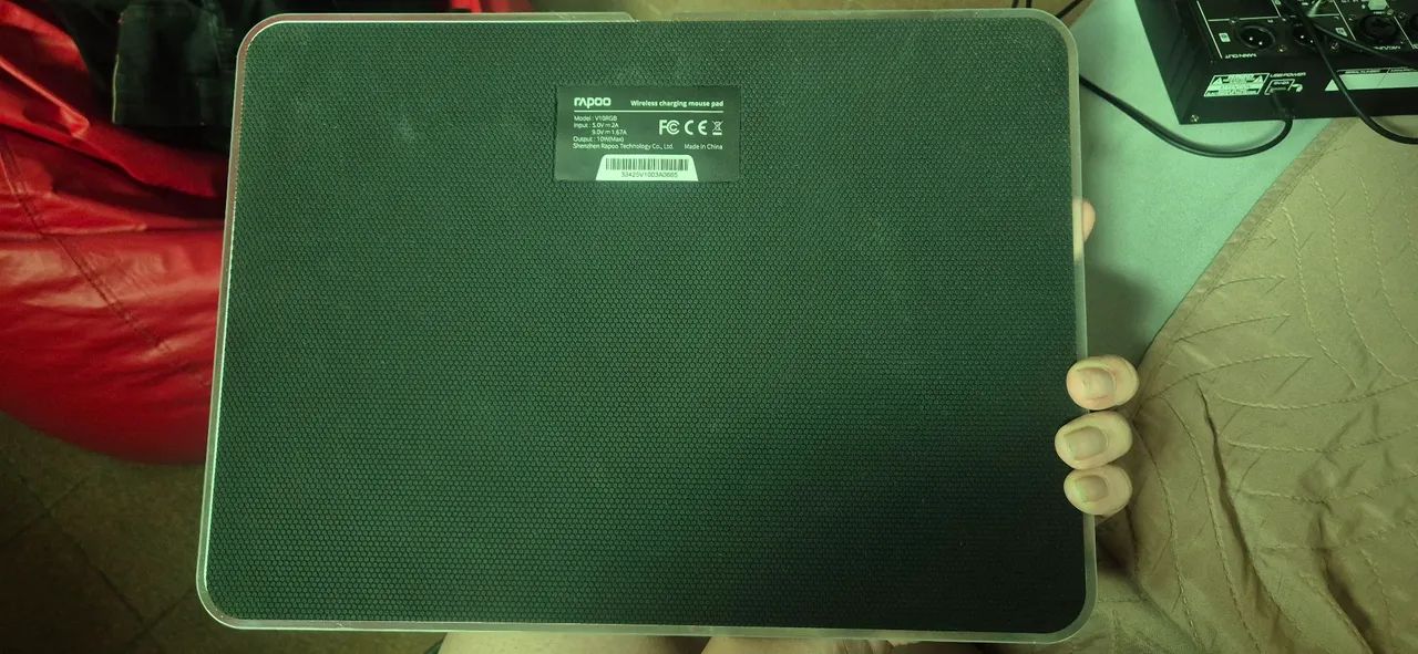 Mousepad Rapoo V10RGB carregamento sem fio - Foto 4