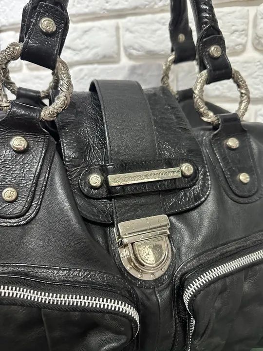 Bolsa Carmen Steffens Preta - Foto 5