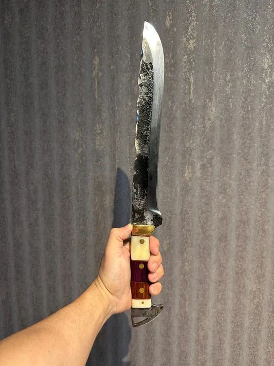 Facão artesanal bruto 