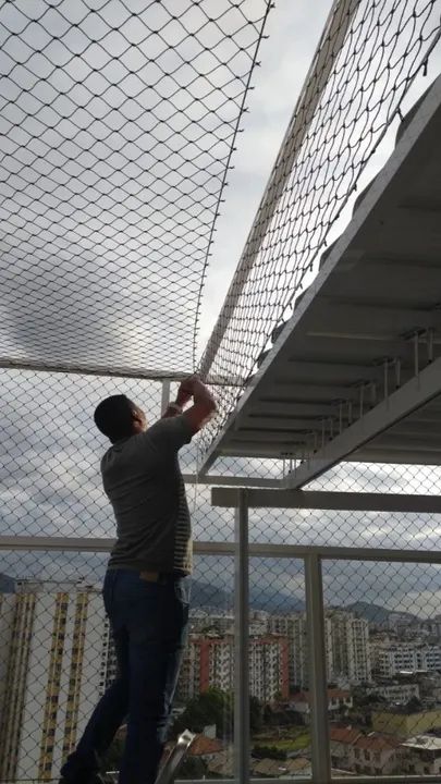 Rede de proteção para sua casa