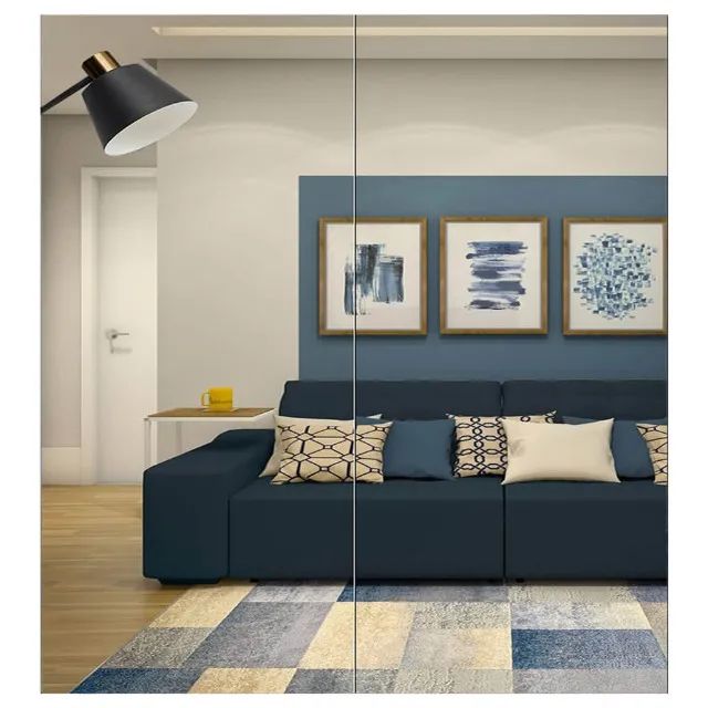 Quadro Espelho Duo 180x180cm Mavaular