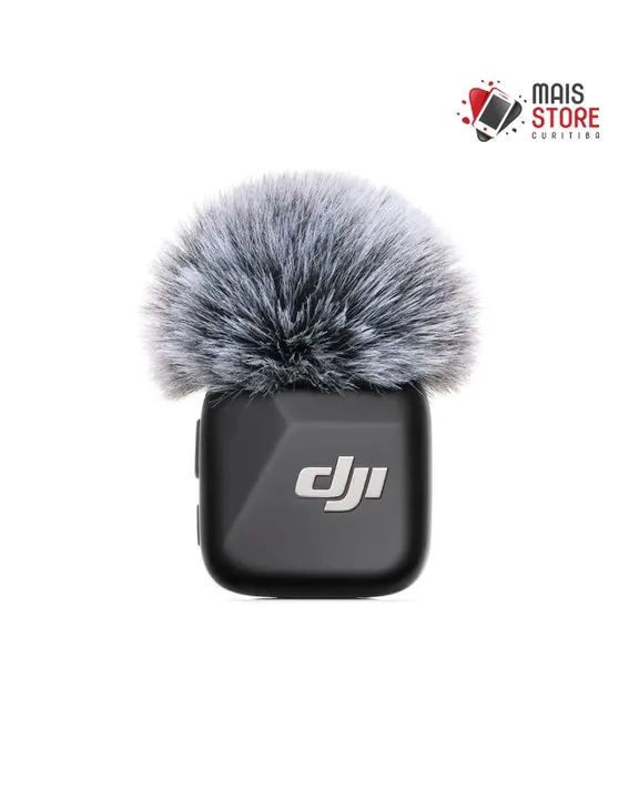 Microfone Dji Mic Transmitter (Infinity Black) - (Novo/Lacrado) - Foto 4