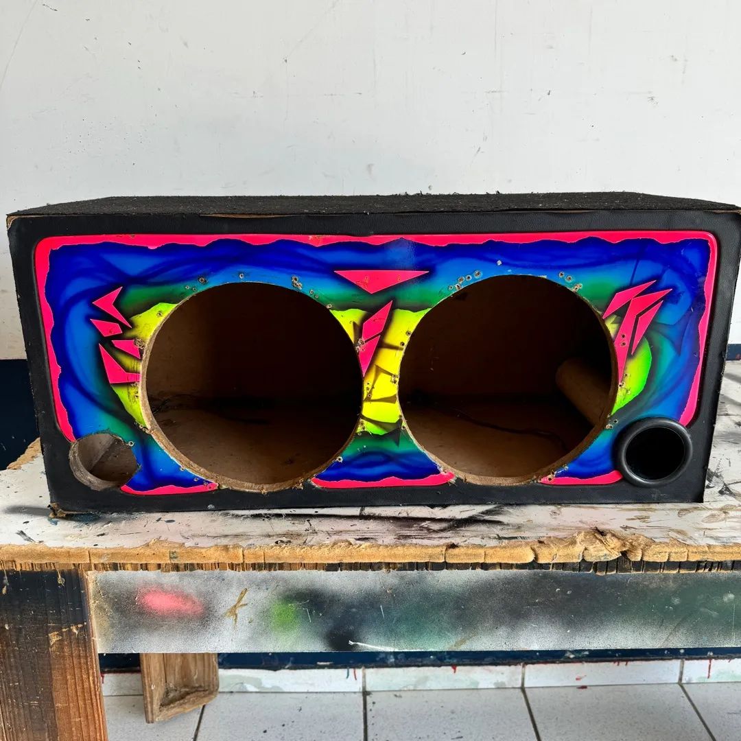 Caixa de Som para Subwoofer de 12 polegadas